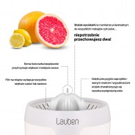  Lauben Electric Citrus Juicer 110WT