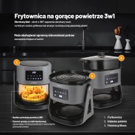 Lauben Glass&Grill Air Fryer 3in1 5500BG