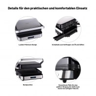 Lauben Contact Grill Deluxe 2000ST