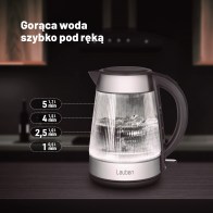 Lauben Glass Electric Kettle 17GG