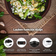 Lauben Rice Cooker Square 1000WB